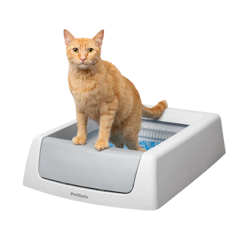 Omega Paw Roll'N Clean Self-Cleaning Cat Litter Box M - Feeders Pet Supply