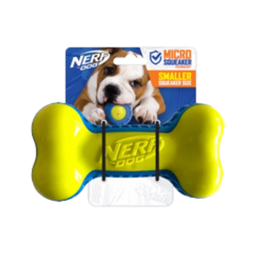 Nerf X-Weave Squeak Soccer Ball Durable Dog Toy 5 in - Feeders Pet