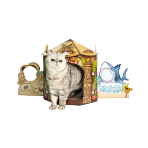 Royal Pet HAPPYCAT Whisker's Wagon Cat Scratcher - Feeders Pet Supply