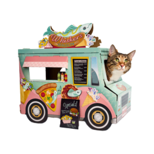 Royal Pet HAPPYCAT Whisker's Wagon Cat Scratcher - Feeders Pet Supply