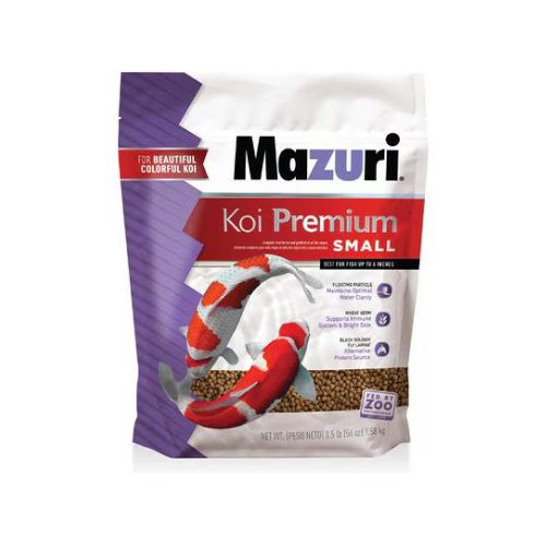Purina Mazuri Koi Platinum Bits Fish Food 20 lb - Feeders Pet Supply