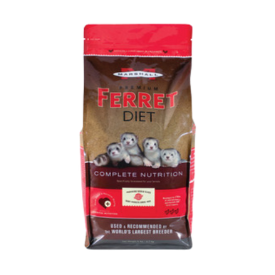 Marshall Premium Complete Nutrition Ferret Diet Food - Feeders Pet
