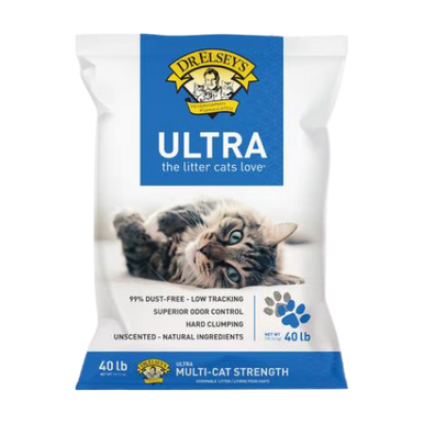 Dr Elsey's Precious Cat Ultra Unscented Clumping Clay Cat Litter - Feeders  Pet Supply