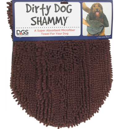 Dog Gone Smart Dirty Dog Shammy Towel, Grey - Feeders Pet Supply