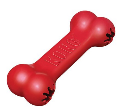 KONG Goodie Bone Dog Toy, Red, Large