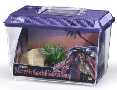 Lee's Aquarium Hermit Crab Hideaway Habitat Kit - Feeders Pet Supply