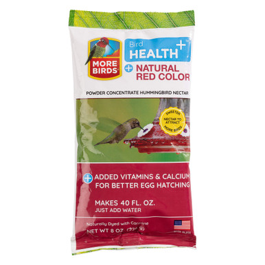 Perky Pet Red Bird Health + Hummingbird Nectar Powdered Concentrate 8 oz image
