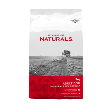 Diamond Naturals Lamb Meal & Rice Formula Adult Dry Dog Food 40 lb -  Feeders Pet Supply