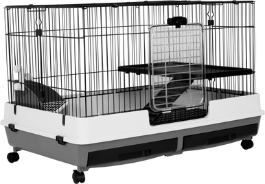 Picture of A&E Deluxe 2 Level Small Animal Cage 40 x 25 x 26 in - Feeders Pet Supply