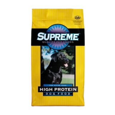 Supreme High Protein Dry Dog Food 40 lb - Feeders Pet Supply