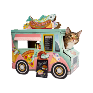 キャットフード sasaki. Royal Pet HAPPYCAT Whisker's Wagon Cat Scratcher - Feeders Pet Supply