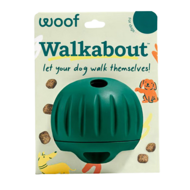 ドッグフード Laughter0531 Woof Walkabout Dog Puzzle & Slow-Feeder Treat Dispenser - Feeders