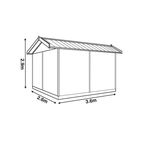 Customise by adding doors & windows to any side
