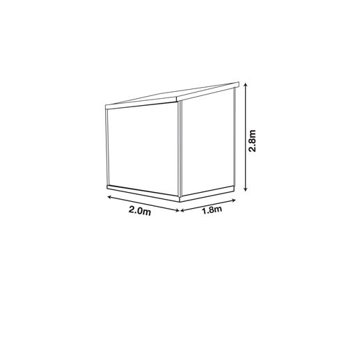 Customise by adding doors & windows to any side.