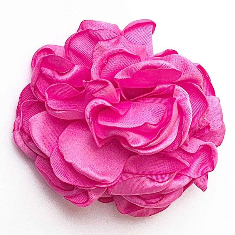 Decorative Flower Pin in Deep Pink Color