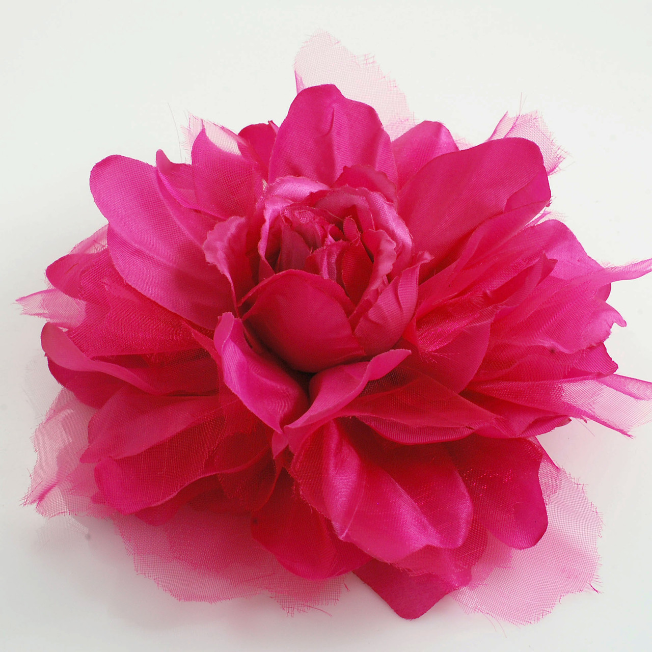 Large Fabric Flower Pin