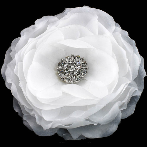 FR102608-Bridal Flower Pin