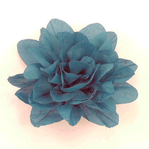 FR191012-Chiffon Teal Color Flower