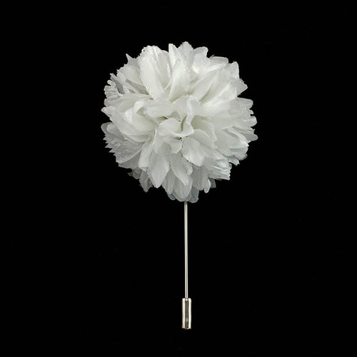 MP-1023 Stylish Lapel Pin in white Color