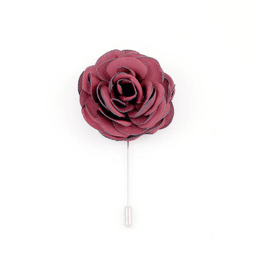 MP2104-Lapel Pin For Men in burgundy Color