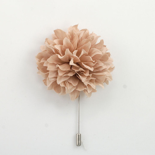 MP2113-Ivory pointy leaf Lapel Pin