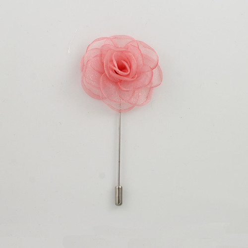 MP2121-Light Fuchsia Nylon Lapel Pin