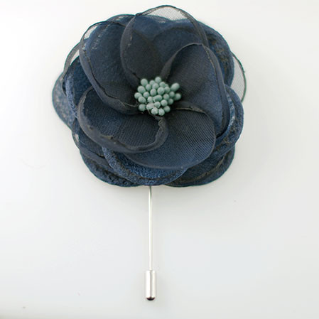 MP1202-Navy Blue Lapel Pin