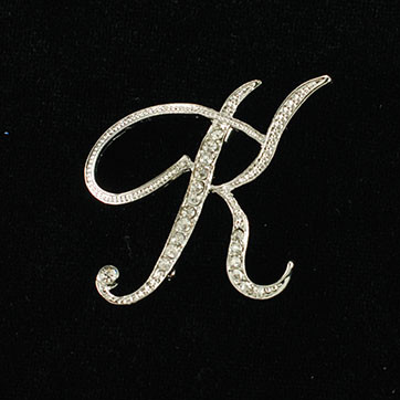 Initial Brooch-K