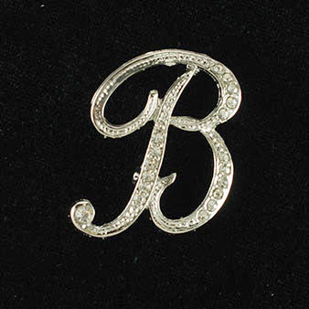 Initial Brooch-B