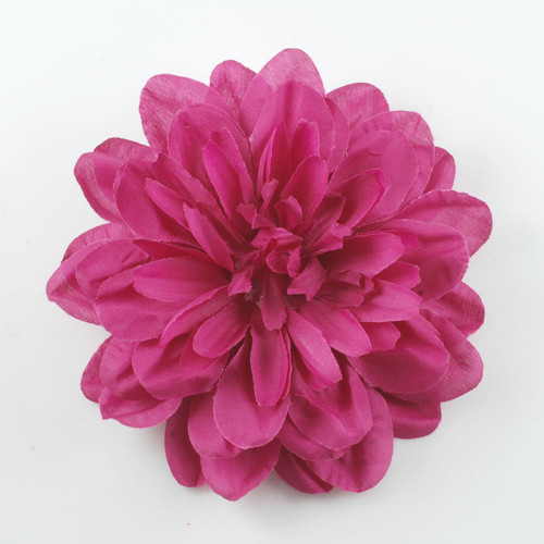 FR10042B-Fuchsia Fabric Flower Pin