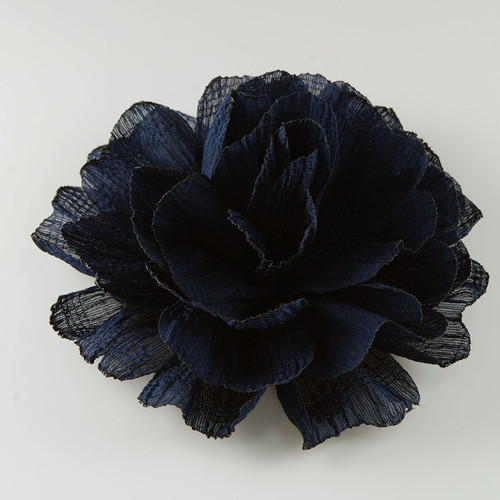 FR106109-Dark Blue Wrinkle Flower