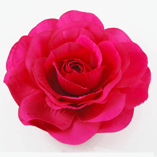 FR106110-Fuchsia Rose Flower Pin