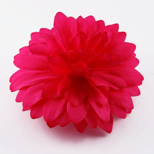 FR106363-Fuchsia Cloth Flower Pin