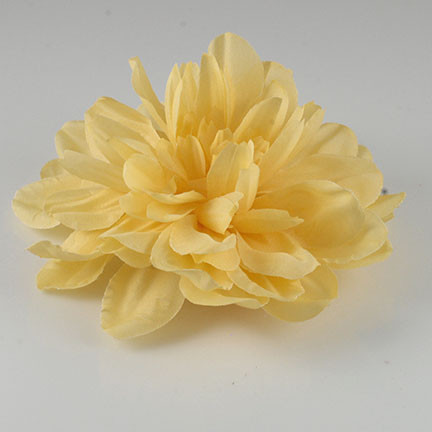 FR10042B-Yellow Fabric Flower Pin