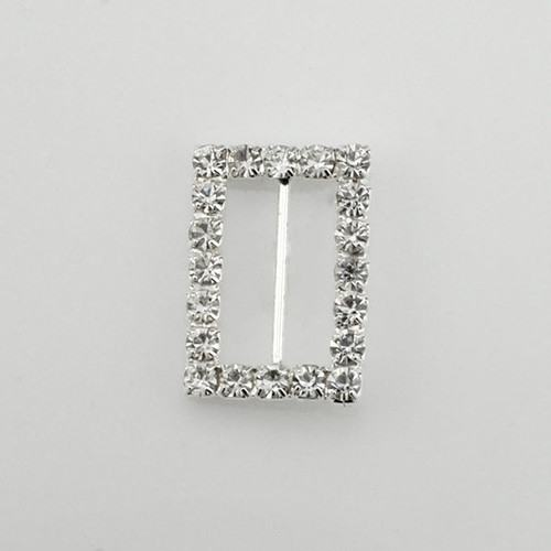 Rectangle Crystal Buckle