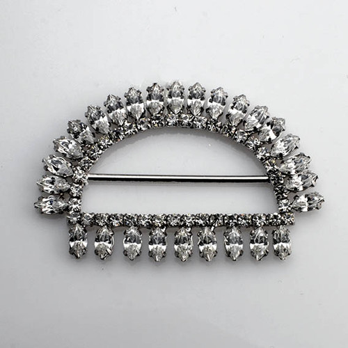 Dome Shape Rhinestone Buckle