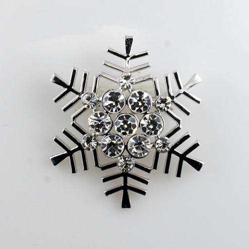 Snow Flake Brooch-BH8515