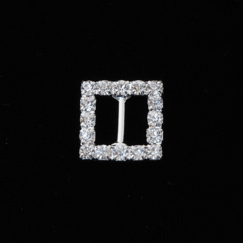 Tiny Square Crystal Buckle -BK2003