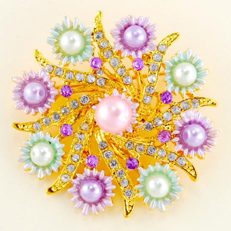 Flower  Brooch-BH9132