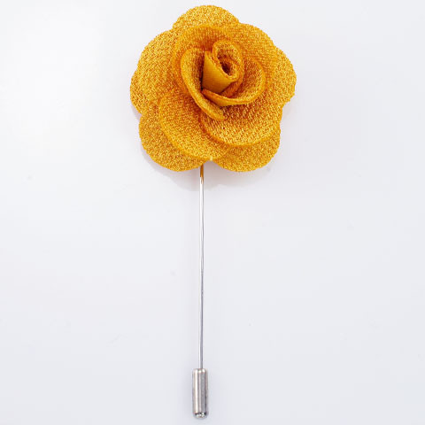 MP3001-Mustard Flower Lapel Pin