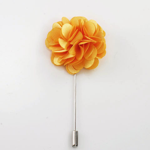 MP3038-Peach Lapel Pin Flower