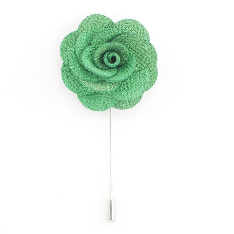 MP6335- Light Green Flower Lapel Pin