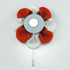 FR990103 Patriotic Flower Pin