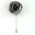 MP2131- Grey fabric Lapel Pin