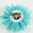 FR192043-Aqua Blue Lace Flower Pin