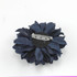 FR192052-Dark Blue Fabric Flower