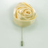 MP4012-Ivory Rosette Lapel Pin