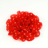 FR192072-Red Polka Dot Fabric Flower