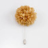 MP-1018 Stylish Lapel Pin in Beige Color