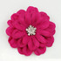 FR191101-Fuchsia Satin Flower Pin